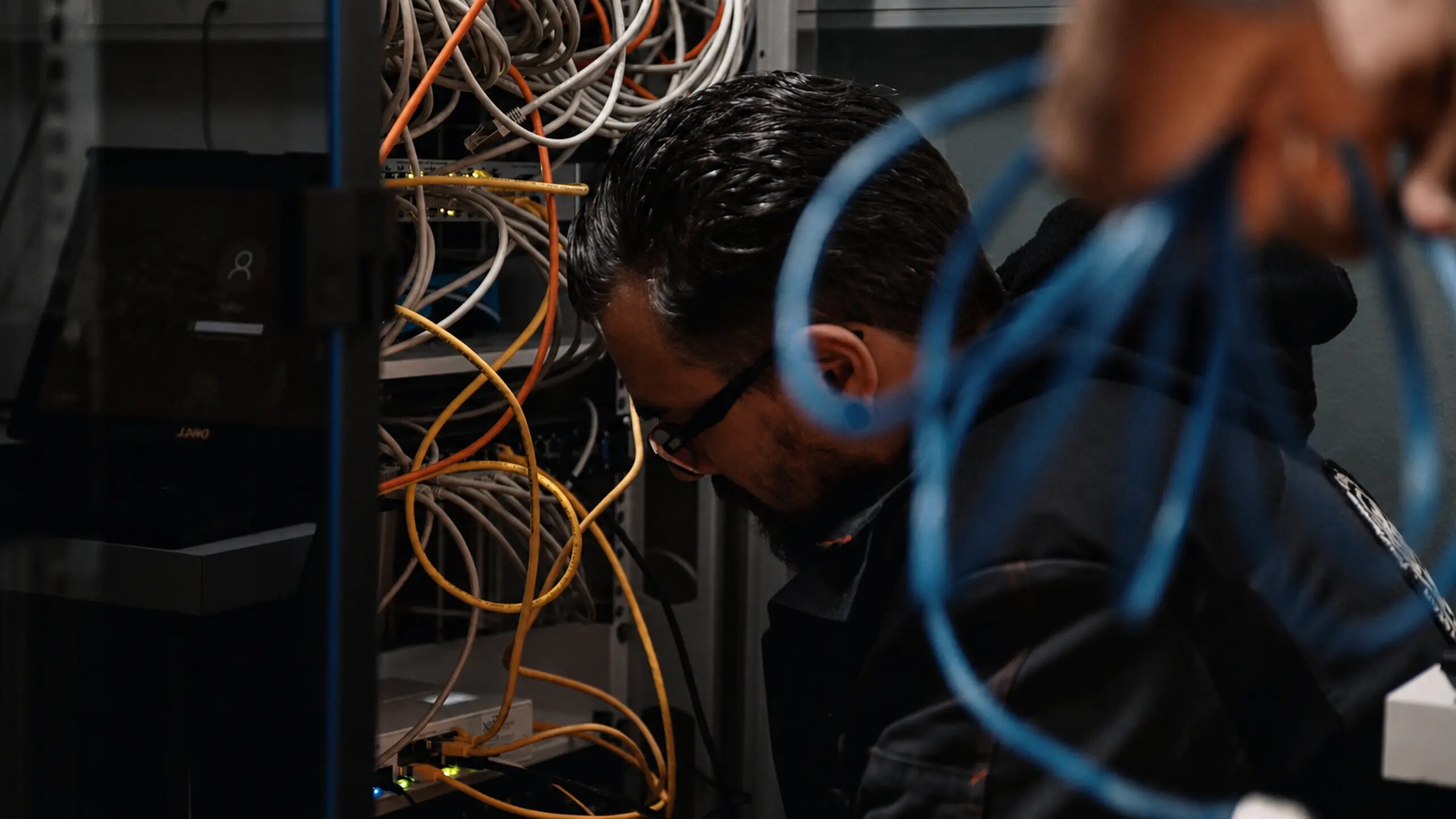 Infrastructure informatique hébergeant des services professionnels